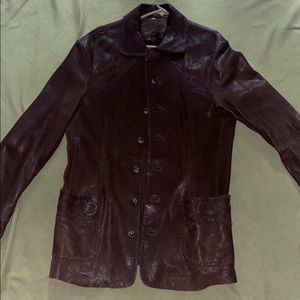 Leather jacket